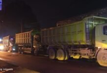 Antrian Panjang Transformer Terjadi di Parungpanjang Terkait Kelangkaan BBM Jenis Solar di SPBU Jagabaya
