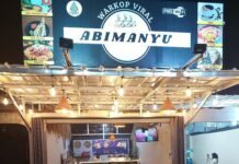 Meriahnya Soft Opening Warkop Viral Abimanyu