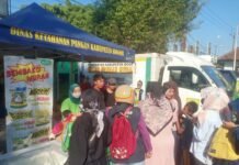 Dinas Ketahanan Pangan Kabupaten Bogor Menggelar Acara Bazar Pangan Murah