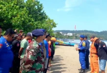 Tim SAR Gabungan Cari Wisatawan Pelajar yang Terseret Ombak di Pangandaran
