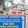 One Way Arah Jakarta Diterapkan, Lalin Menuju Puncak Bogor Disetop