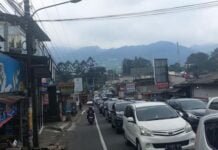 Polres Bogor Lakukan Rekayasa, One Way Puncak Bogor Arah Jakarta Diterapkan Sore Ini, Lalin Macet