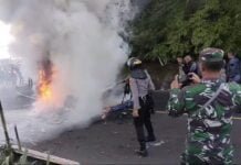 Ratusan Pedagang di puncak Bogor Dibongkar