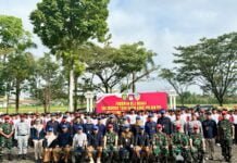 Acara Bela Negara dan Orientasi Tugas Badan Adhoc PPK dan PPS Tasikmalaya