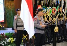 Kapolri Pimpin Upacara Kenaikan Pangkat dan Sertijab Pati Polri, Ada Kadiv Propam dan Sejumlah Kapolda