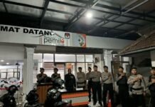 Pastikan Pilkada Serentak Kondusif, Polres Tasik KotaTingkatkan Patroli ke Kantor KPU Dan Bawaslu
