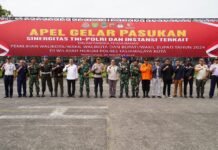 Apel Gelar Pasukan Operasi Mantap Praja 2024, Kesiapan Polres Tasik Kota Dalam Pengamanan Pilkada Serentak 2024