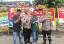 Ketua MCTT, Berikan Ucapan Selamat Kepada Kapolsek Baru AKP Eko Maryadi, SH Polsek Legok