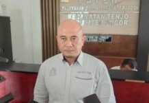 Tak Memenuhi Kesepakatan, LSM Genpar Gelar Unjuk Rasa di Kantor Kecamatan Tenjo