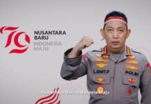 Kapolri di HUT RI ke-79: Semangat Baru untuk Nusantara Baru, Indonesia Maju