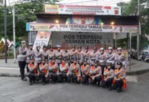 Meriahkan Hari Jadinya ke -76, Polwan Polres Tasik Kota Kampanyekan Tertib Berlalulintas