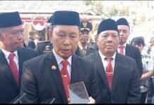 Dalam Rangka Pengambilan Bendera Pusaka Merah Putih di Rumah Sejarah Pendopo Bupati Bogor di Desa Malasari
