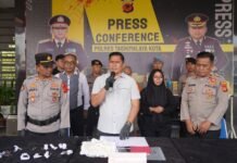 Press Release Polres Tasikmalaya Kota, Ungkap Kasus Tindak Pidana Pencurian Belasan Sepeda Motor