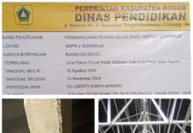 Pejabat Pembuat Komitmen Tidak Sesuai Komitmen, Ukuran Ring Balok Tidak Sama Dengan Yang Tertera Pada Gambar Perencanaan