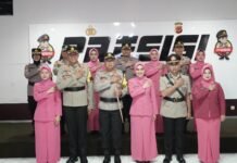 Kapolres Tasikmalaya Kota Pimpin Upacara Penerimaan Jabatan Kasat Lantas yang Baru