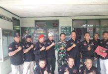 Serda Joko Hari Wibowo Koramil 0621/23-PP, Menyambut Hangat Kunjungan, ORMAS GRIB JAYA, Gerakan Rakyat Indonesia Bersatu, PAC Parungpanjan Bogor