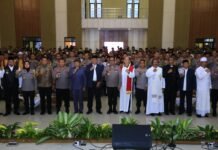 Sebar 5.000 Paket Sembako, NCS Polri Minta Masyarakat Lampung Gelorakan Pilkada Damai
