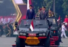 Jokowi-Prabowo Hadiri Apel Pengamanan Pengambilan Sumpah Presiden-Wapres