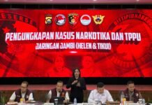 Bareskrim Polri ungkap Jaringan Narkoba Wilayah Jambi H dan DS