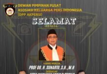 AKPERSI Ucapkan Selamat Untuk Yang Mulia Prof.Dr. Sunarto, S.H., M.H Terpilih Ketua Mahkamah Agung Republik Indonesia Secara Aklamasi