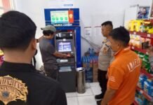 Polres Tasik Kota Olah TKP Kasus Ganjal ATM di Mangkubumi, Temukan Barang Bukti Berupa Tusuk Gigi