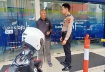 Patroli Ke Perbankan: Polisi di Kota Tasikmalaya Imbau Masyarakat Waspada Kasus Ganjal Mesin ATM