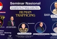 Baru Berdiri , Ketua Umum AKPERSI Dipercaya Menjadi Narasumber Seminar Nasional Tentang Pencegahan dan Penanganan TPPO