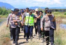 Polda Gorontalo Kerahkan Tim Inafis Lakukan Identifikasi Korban Pesawat Jatuh di Pohuwato