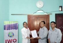 Terima SK, Lekat Azadi Ingin IWO Jadi Rumah Terbaik bagi Pewarta Online di Bogor
