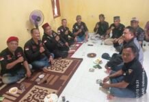 Anggota Ormas GRIB Cabang Kecamatan Parungpanjang Menggelar Acara Syukuran Kantor Yang Kini Selesai Dibangun