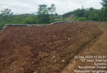 Gunakan Anggaran Miliaran, Proyek Pembangunan TPS DLHK Kabupaten Tangerang Diduga Mangkrak