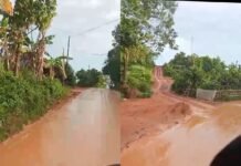 Masyarakat Minta Penegak Hukum Tindak Tegas, Tambang Galian C Ilegal di Desa Gorowong yang Membuat Tanah Merah Berceceran di Jalan