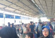 Kepadatan Penumpang KRL di Stasiun Bogor Berlanjut Pasca Libur Tahun Baru