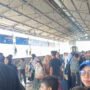 Kepadatan Penumpang KRL di Stasiun Bogor Berlanjut Pasca Libur Tahun Baru