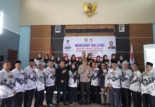 Kapolres Tasikmalaya Kota Menjadi Narasumber Workshop Bullying Bersama PGRI dan KPAID Kabupaten Tasikmalaya