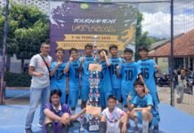 Sukses Berkat Kerja Keras Dalam Berlatih, SMPN 2 Jasinga Raih Dua Gelar Juara 1 Futsal Giri Taruna Cup Dan Pesona Dewantara Cup