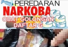 Dua Lembaga Sosial Kontrol Gruduk Warung Pengedar Obat Golongan G di Suka asih