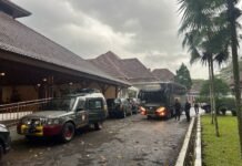 Polres Tasikmalaya Kota menggelar Pengamanan sidang MK terkait Penetapan Pilkada Serentak 2024