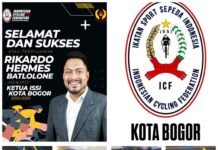 Bung Rico Kembali Pimpin Ikatan Sport Sepeda Indonesia Kota Bogor
