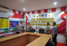 Jelang Operasi Ketupat, Kapolres Tasikmalaya Kota Cek Pos Pengamanan Letter U Gentong