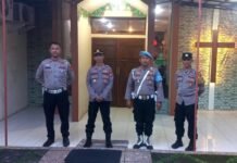 Polsek Banjarsari Amankan Ibadah Kenaikan Isa Al-Masih di GPDI Ciamis