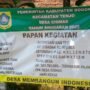 Pemerintah Desa (Pemdes) Ciomas Kecamatan Tenjo realisasikan Dana Desa (DD) tahun 2025