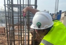 Pelaksana Proyek Kantor Kecamatan Ciampea Klarifikasi soal Jarak Ring Pembesian