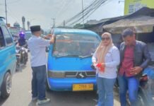 Organda Kabupaten Bogor Bagikan Bendera Merah Putih ke Angkutan Umum Sambut HUT RI ke-80