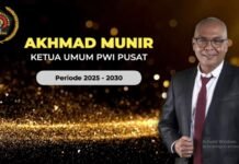 Direktur Antara Ahmad Munir Raih 52 Suara, Pimpin PWI Lima Tahun ke Depan