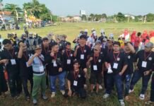 OP2J Semarakkan HUT RI ke-80 dengan Jalan Sehat di Kampung Jaha