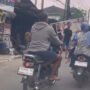 Truk Box Terguling di Jalan Raya Parung, Kemang Bogor, Arus Lalu Lintas Sempat Tersendat