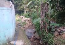 Diduga Gunakan Batu Tak Berizin, Pembangunan Jembatan Desa Kalong Satu Disorot