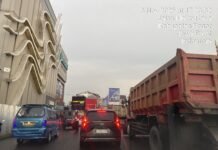 Kemacetan Padat di Jalan Metro Raya Cileungsi Sore Hari, Kendaraan Berat Diduga Penyebab Utama
