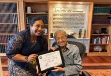 Sekjen Sampaikan Apresiasi IWO Kepada Tun Dr. Mahathir Mohamad Sebagai Asian Inspired Leader